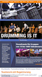 Mobile Screenshot of drumevents.de
