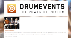 Desktop Screenshot of drumevents.ch